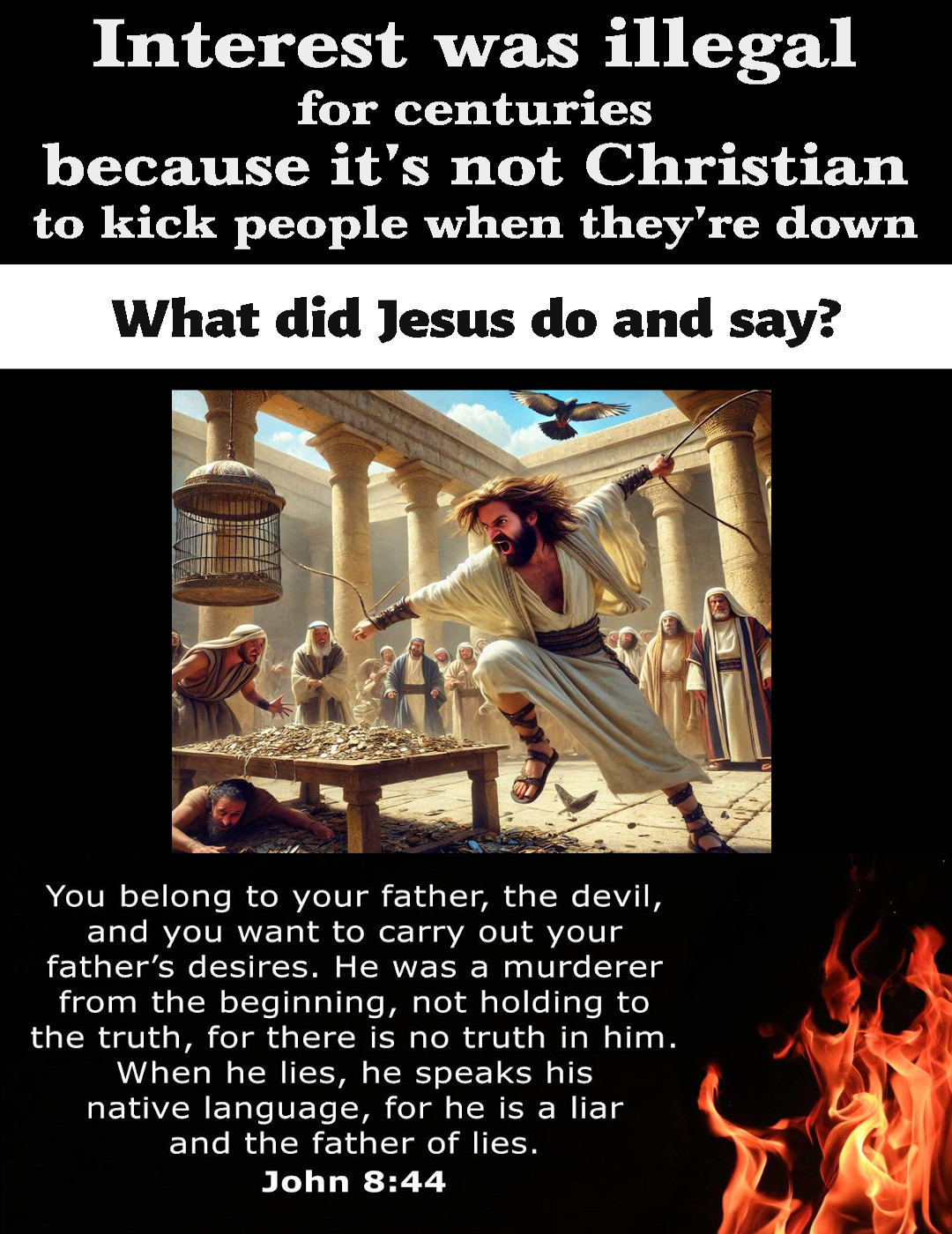 Does your Pastor teach John 8?